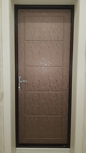 дверь после ремонта