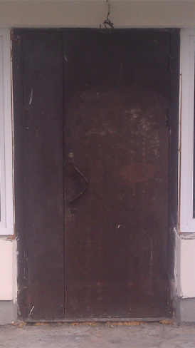 дверь до ремонта